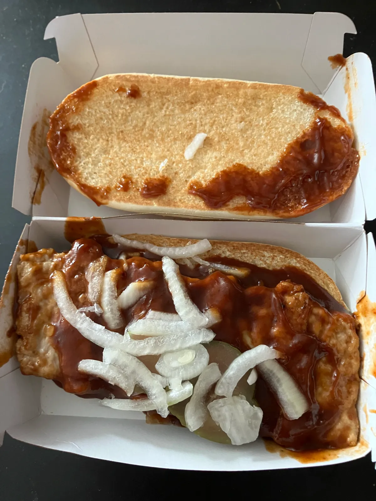 The McRib returns: still saucy after all these years